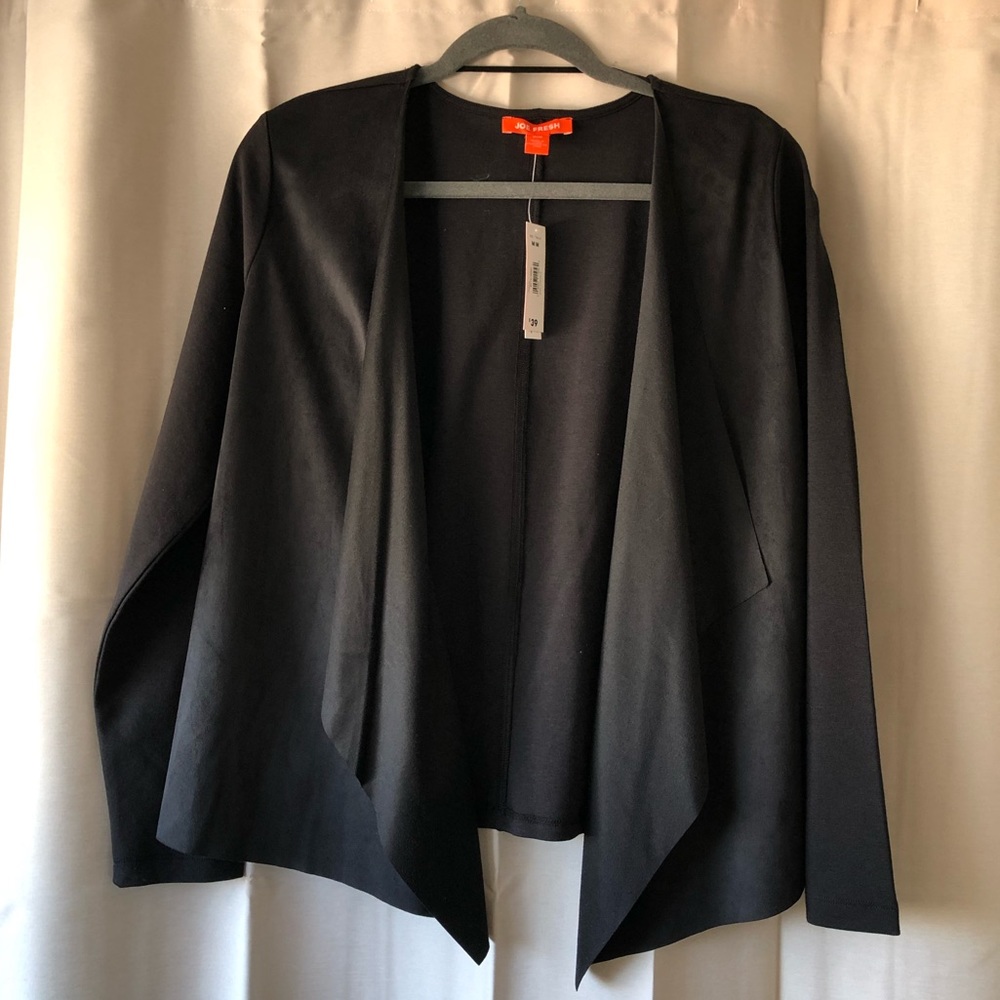 Joe Fresh waterfall front jacket